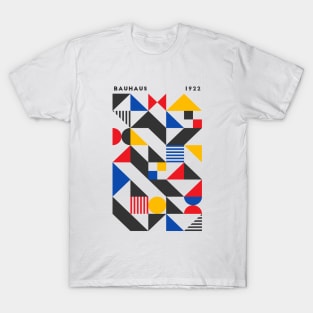 Bauhaus Exhibition 1922 Geometric T-Shirt